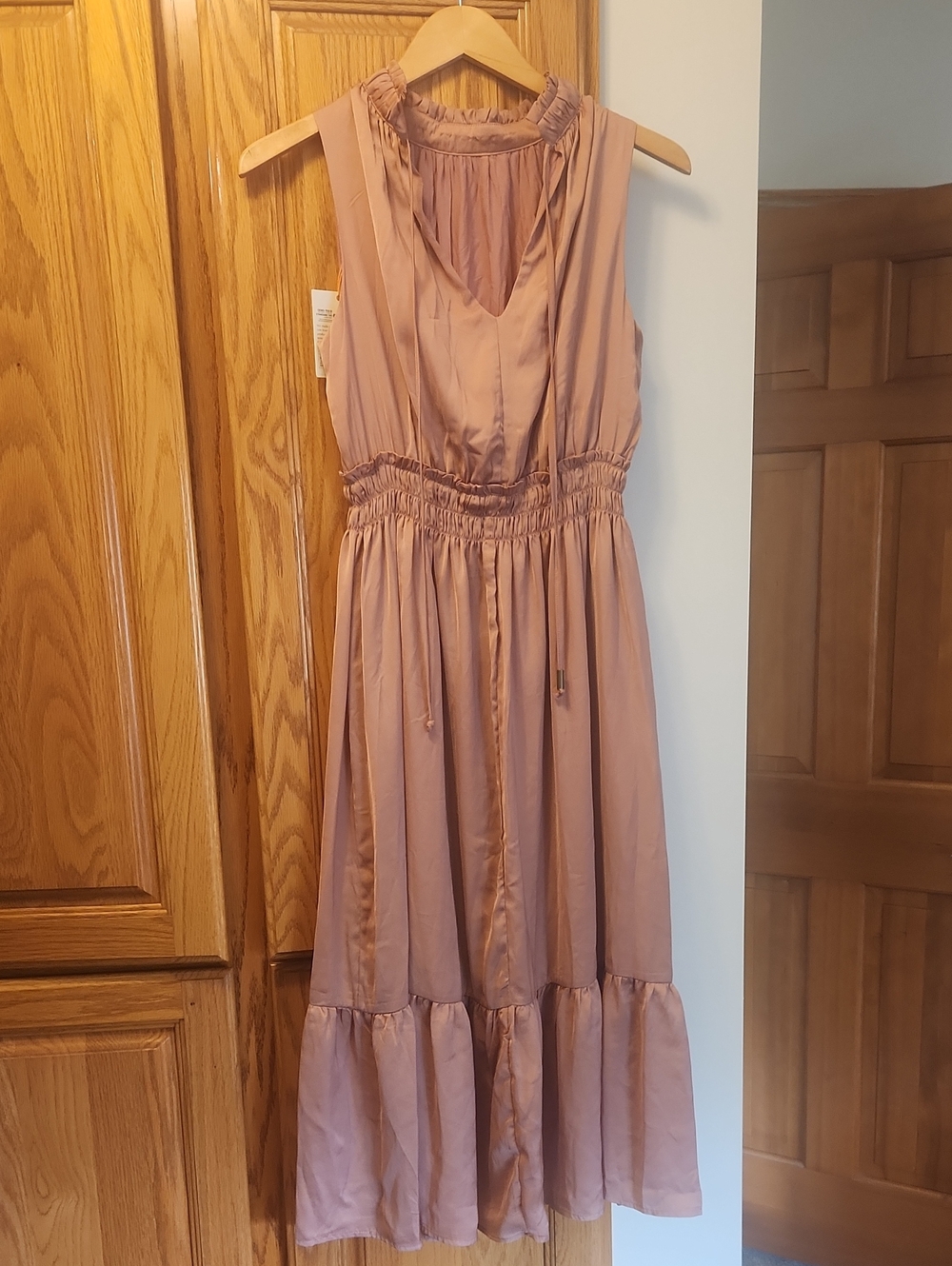 Knox Rose Dusty Mauve Sleeveless Maxi Dress